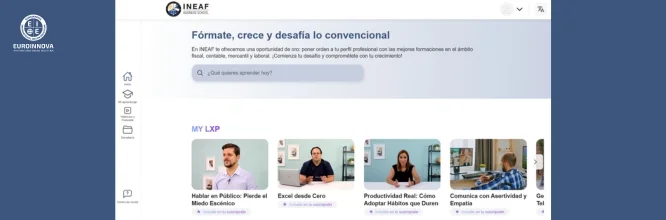 Acceso al campus virtual de Ineaf