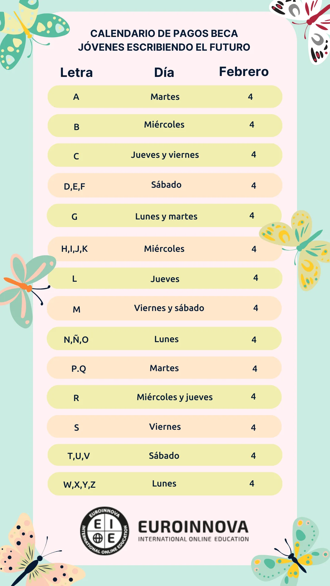 Calendario de pagos jóvenes escribiendo el futuro