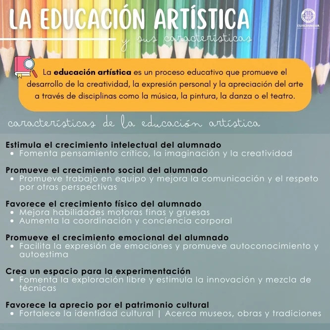 Características de la educación artística