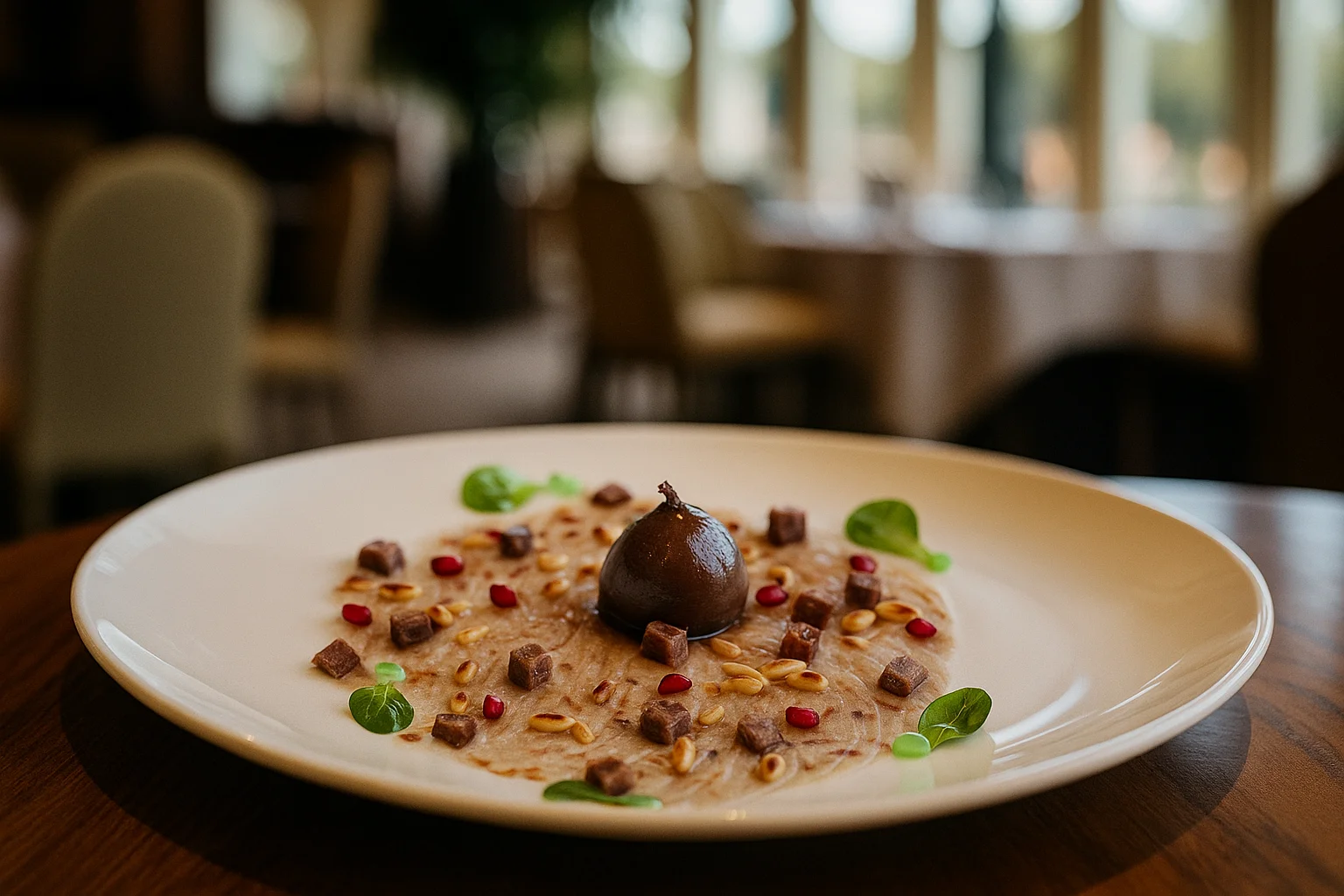 Carpaccio de manitas de cerdo de Joan Roca