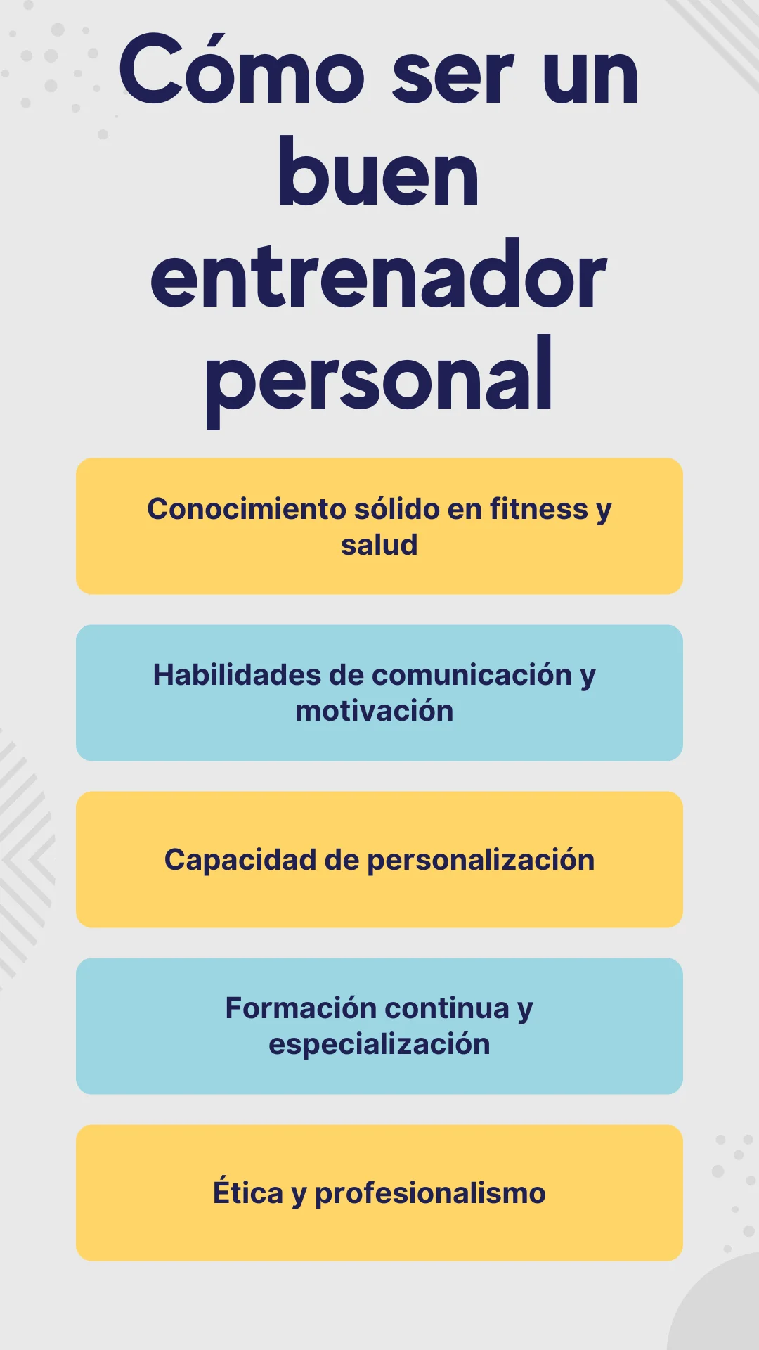 Cómo ser entrenador personal certificado