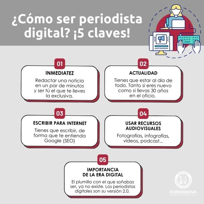 ¿Cómo ser un periodista digital? 5 claves a tener en cuenta