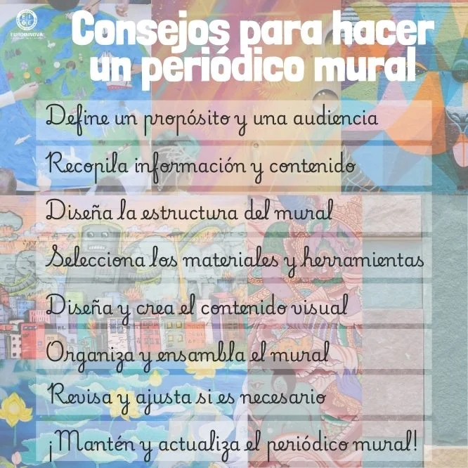 consejos para hacer un periódico mural