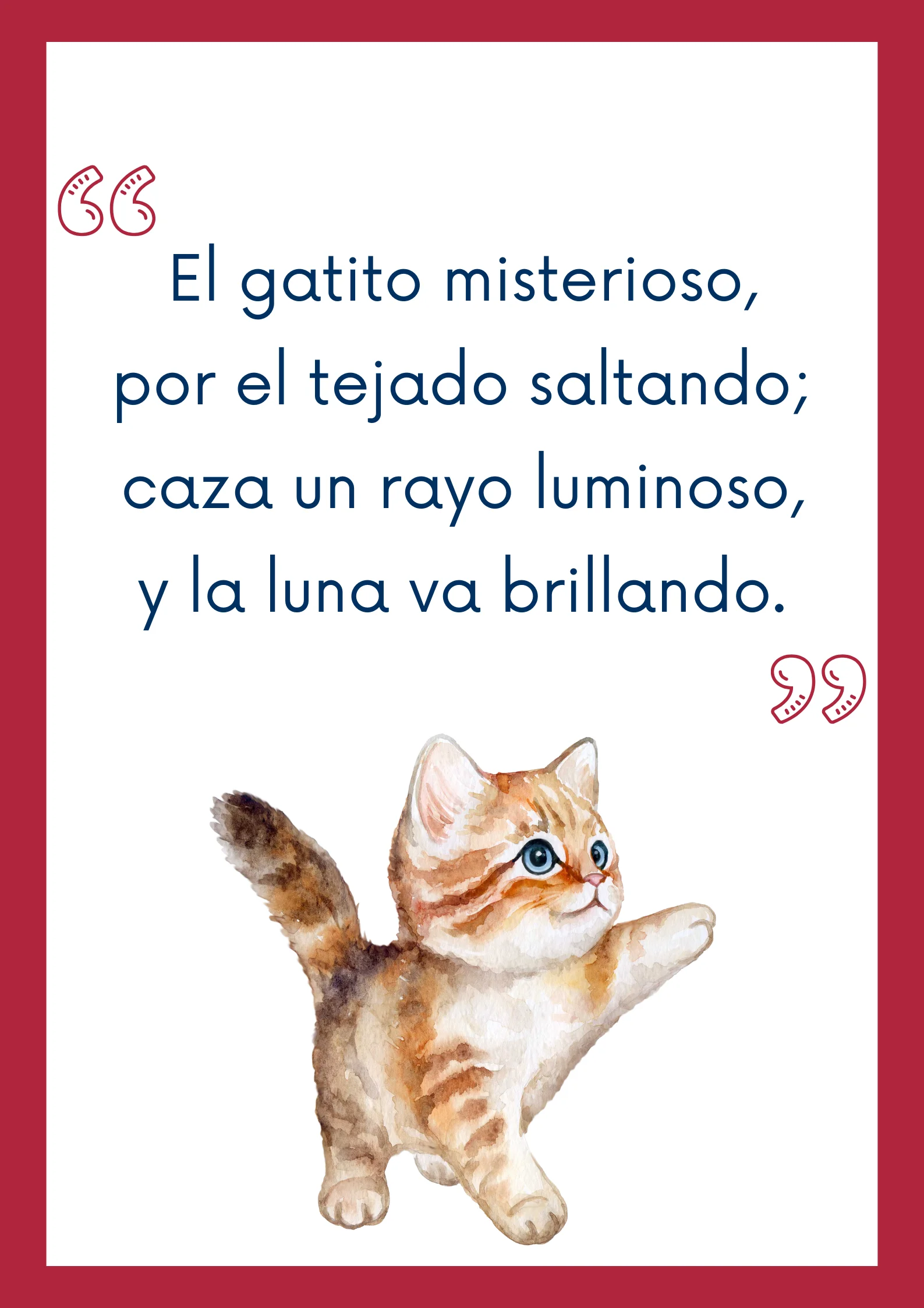 coplas para niños de primaria