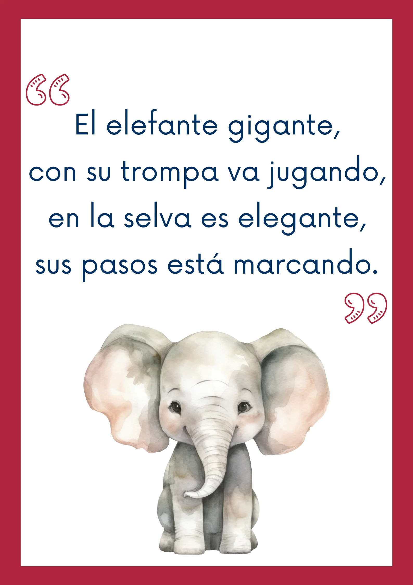 coplas para niños de segundo grado