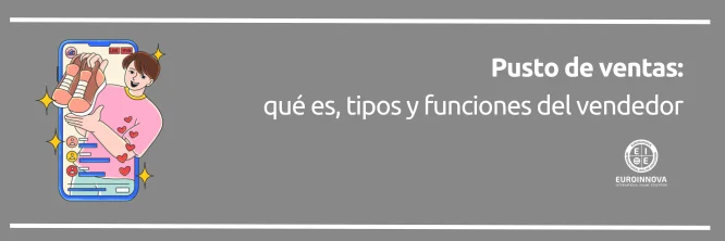 El puesto de ventas