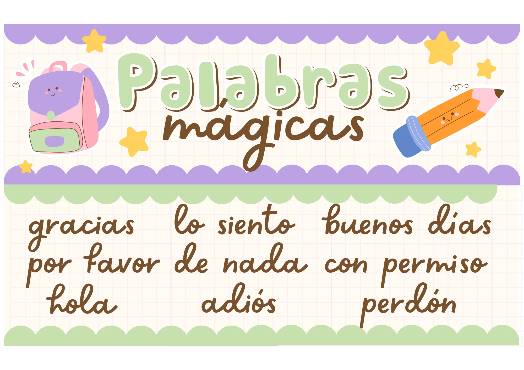 dibujos de normas de cortesía