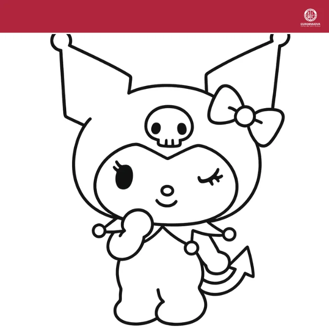 Dibujos de Kuromi para colorear