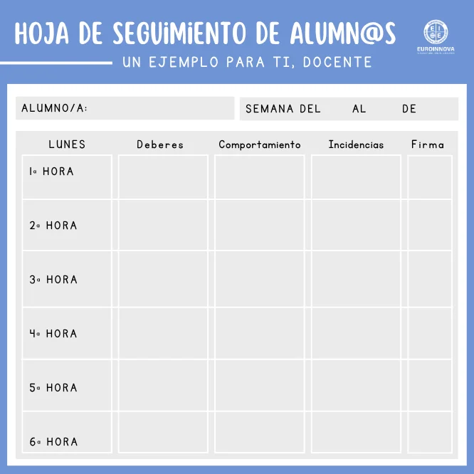 ejemplo hoja seguimiento alumnos