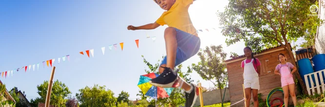 Ejemplos de juegos de verano para niños al aire libre