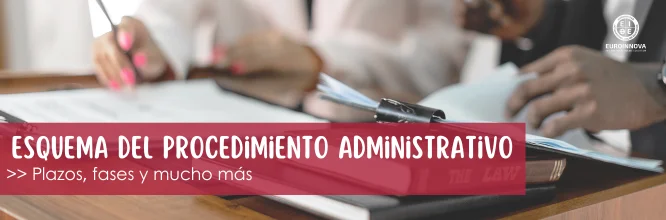 Esquema del procedimiento administrativo: plazos, fases y más