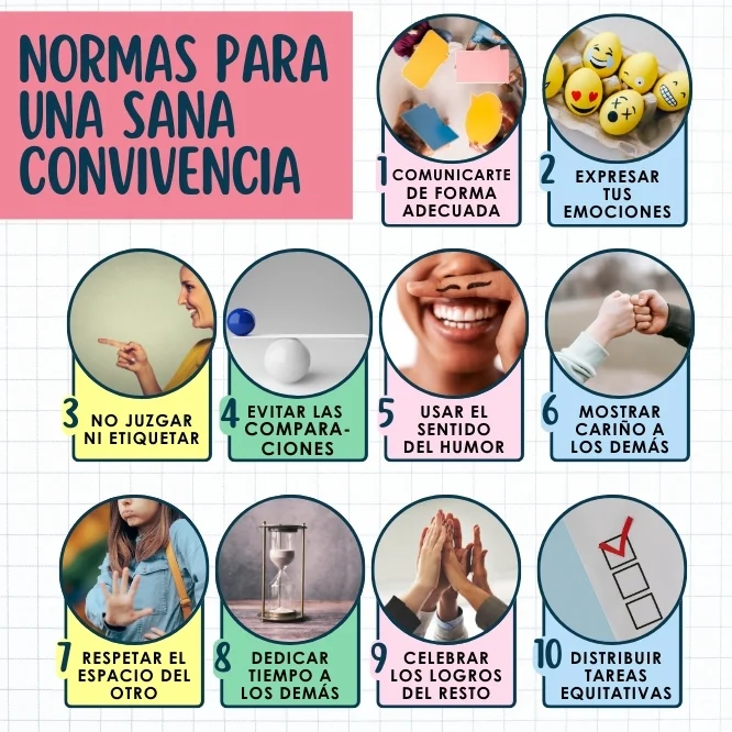 Convivencia sana: una sociedad llena de valores
