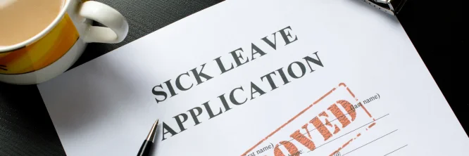 Everything you need to know about sick leave due to a work accident