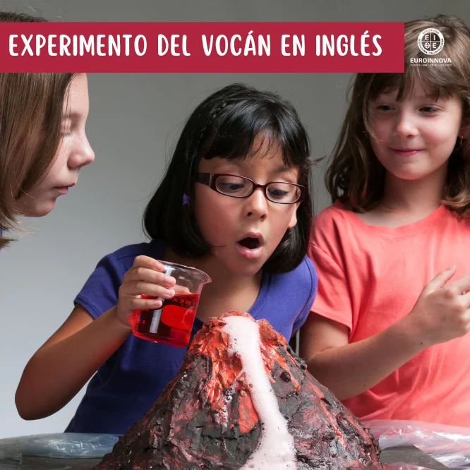 Experimento del volcán en inglés