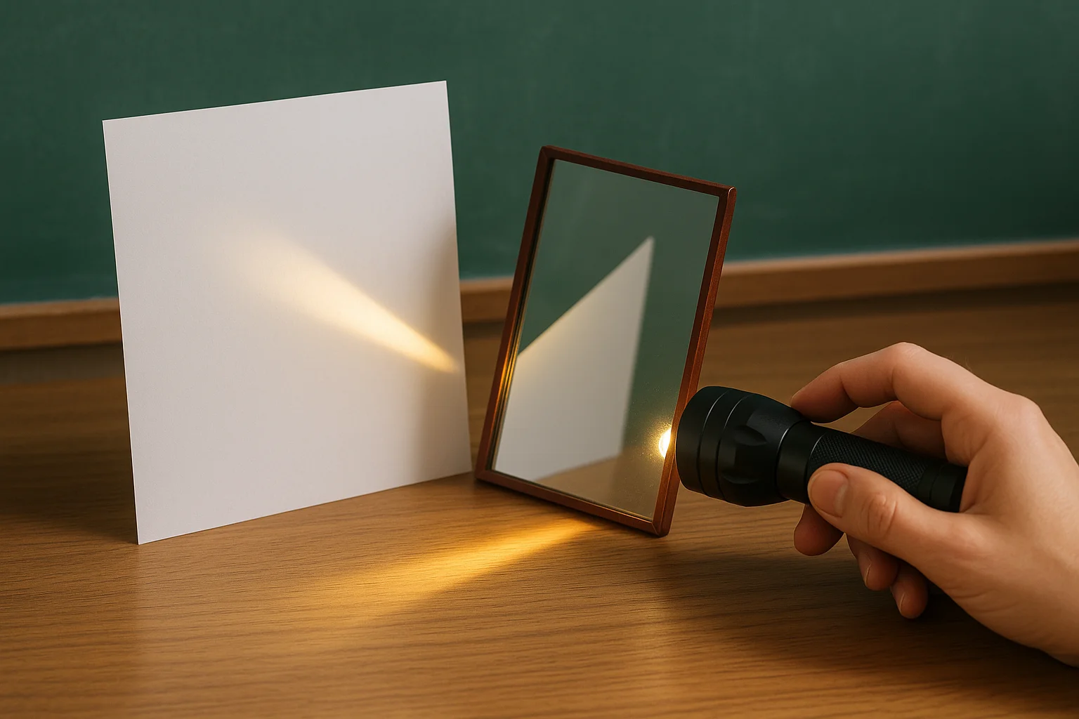 experimento sobre la luz