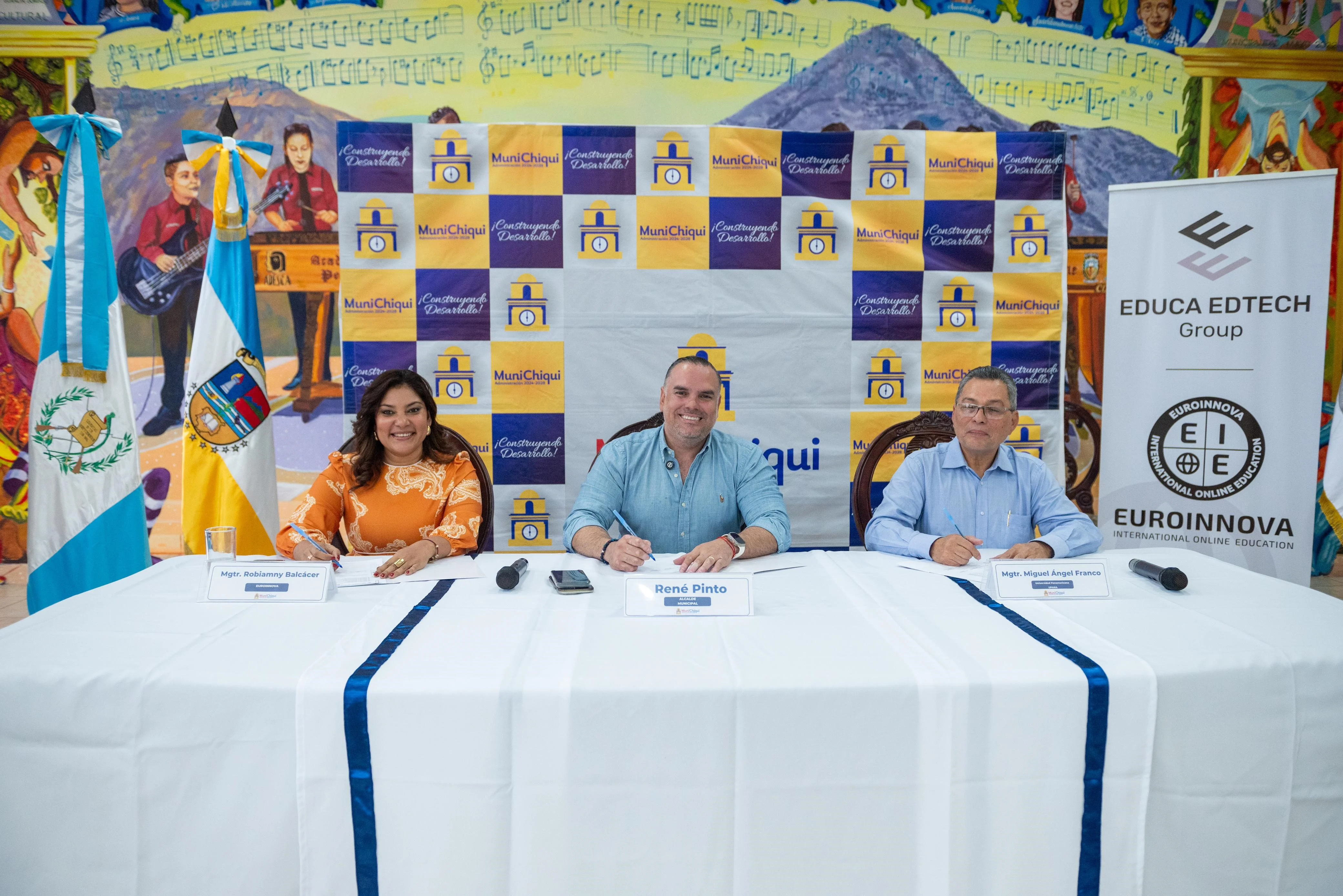 Euroinnova, UPANA y Municipalidad de Chiquimula sellan una alianza para impulsar la educación virtual en Guatemala