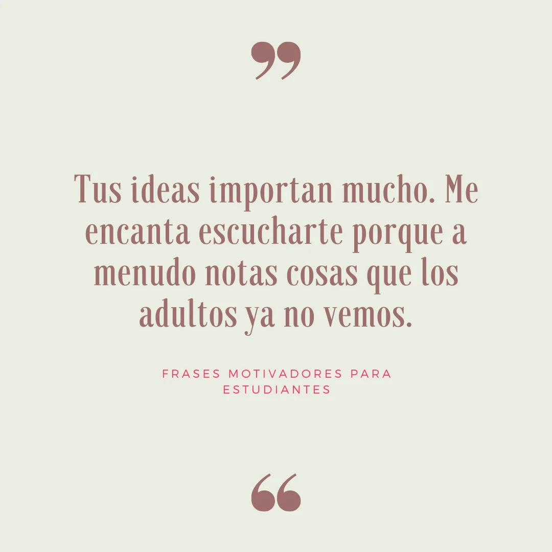frases motivadoras para alumnos