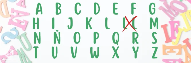 ¿La LL está en el abecedario?