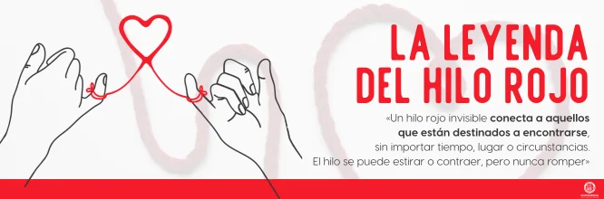 La  leyenda del hilo rojo: amor, almas gemelas y destino