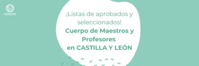 Varias listas publicadas sobre el Cuerpo de Maestros y Profesores en Castilla y León
