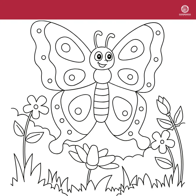 Mariposas fáciles para niños pequeños