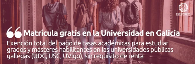 ¿En qué consiste la Matrícula gratis en la Universidad en Galicia?