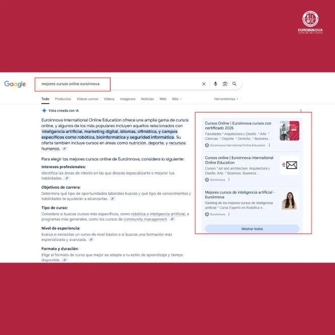 Mejores cursos online según la IA