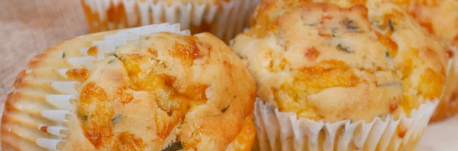 muffins integrales de zanahoria