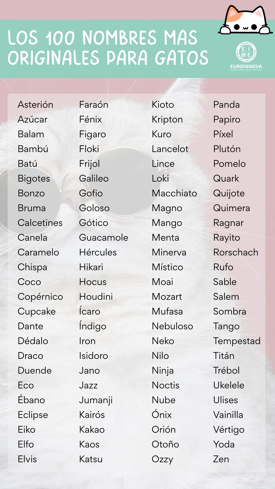 Nombres de gatos