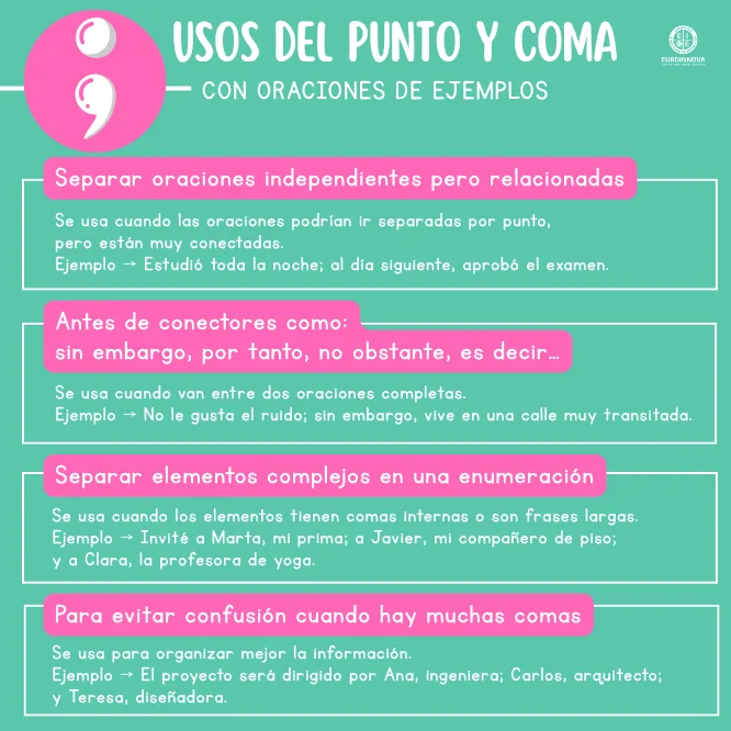 El punto y coma: Un aliado para la escritura clara y precisa
