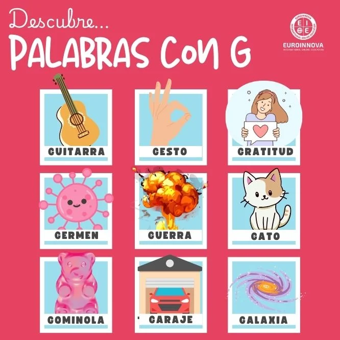 Palabras con G
