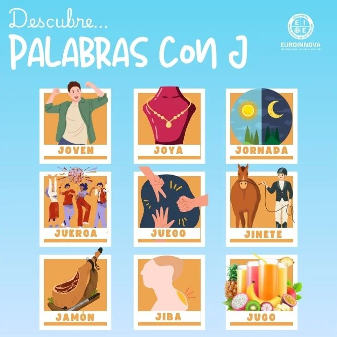 Palabras con J