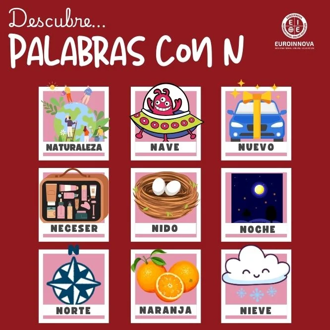 Palabras con N