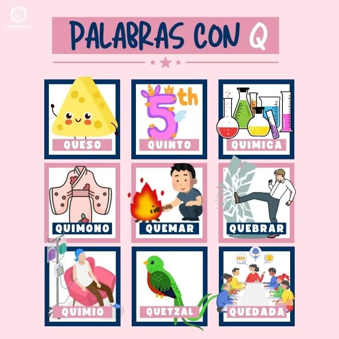 Palabras con Q