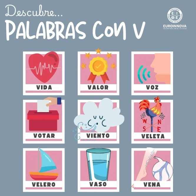 Palabras con V