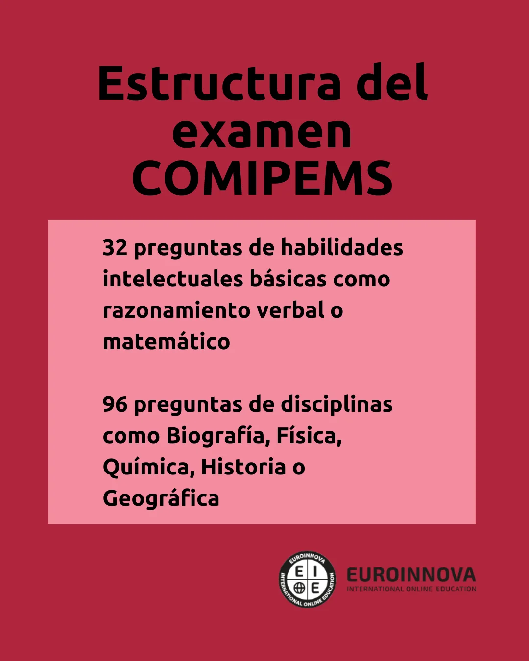 Preguntas examen comipems