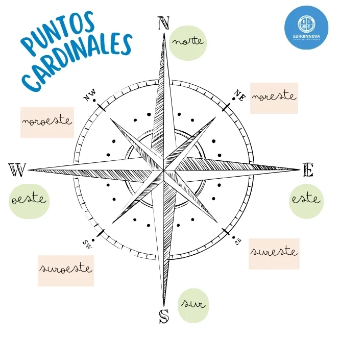 ¿Qué son los puntos cardinales?