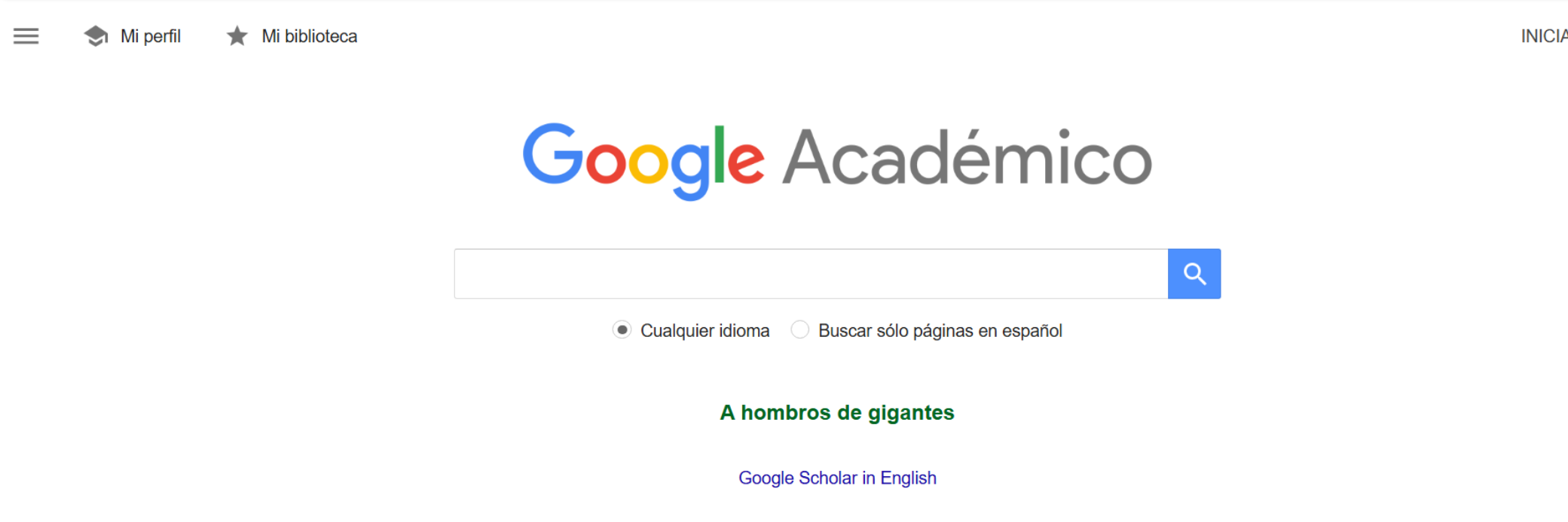 qué es un buscador académico