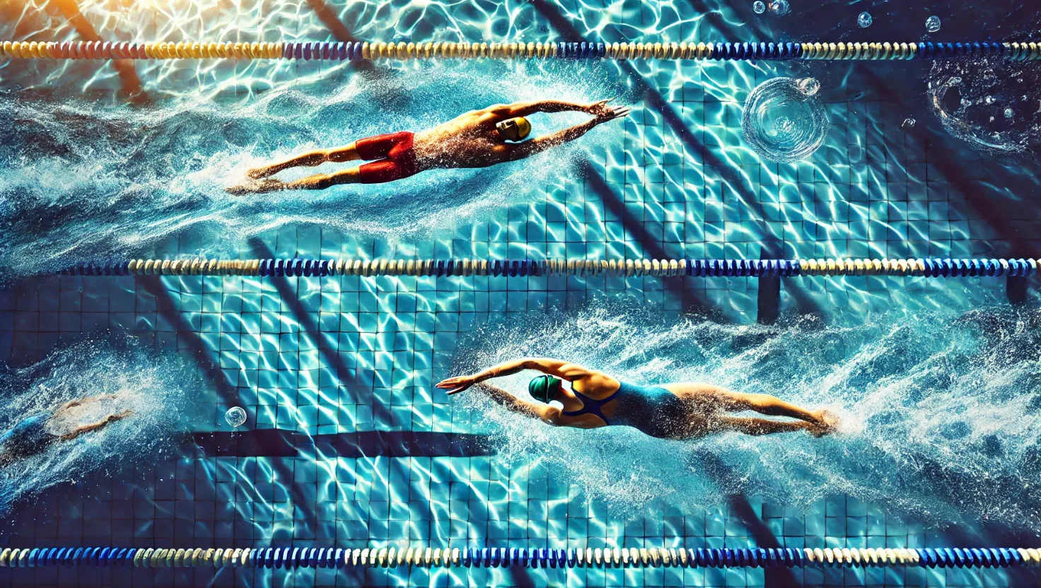 ¿Qué músculos trabaja la natación? 