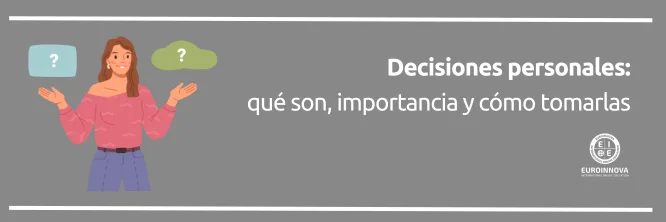 qué son decisiones personales