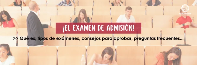 ¿Qué viene en un examen de admisión?
