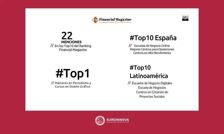Euroinnova impulsa su liderazgo global con nuevas menciones en Financial Magazine