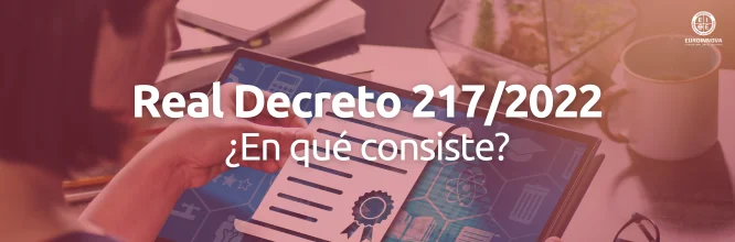 Real Decreto 217/2022