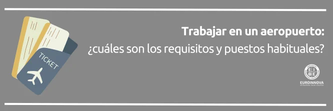 requisitos para trabajar en un aeropuerto