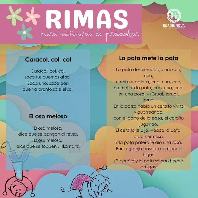 ¡Las mejores rimas para niños de preescolar!
