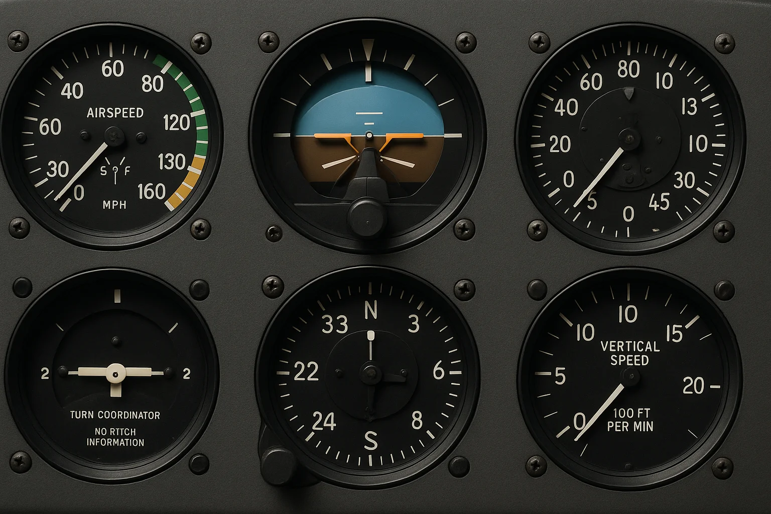 tablero de avión