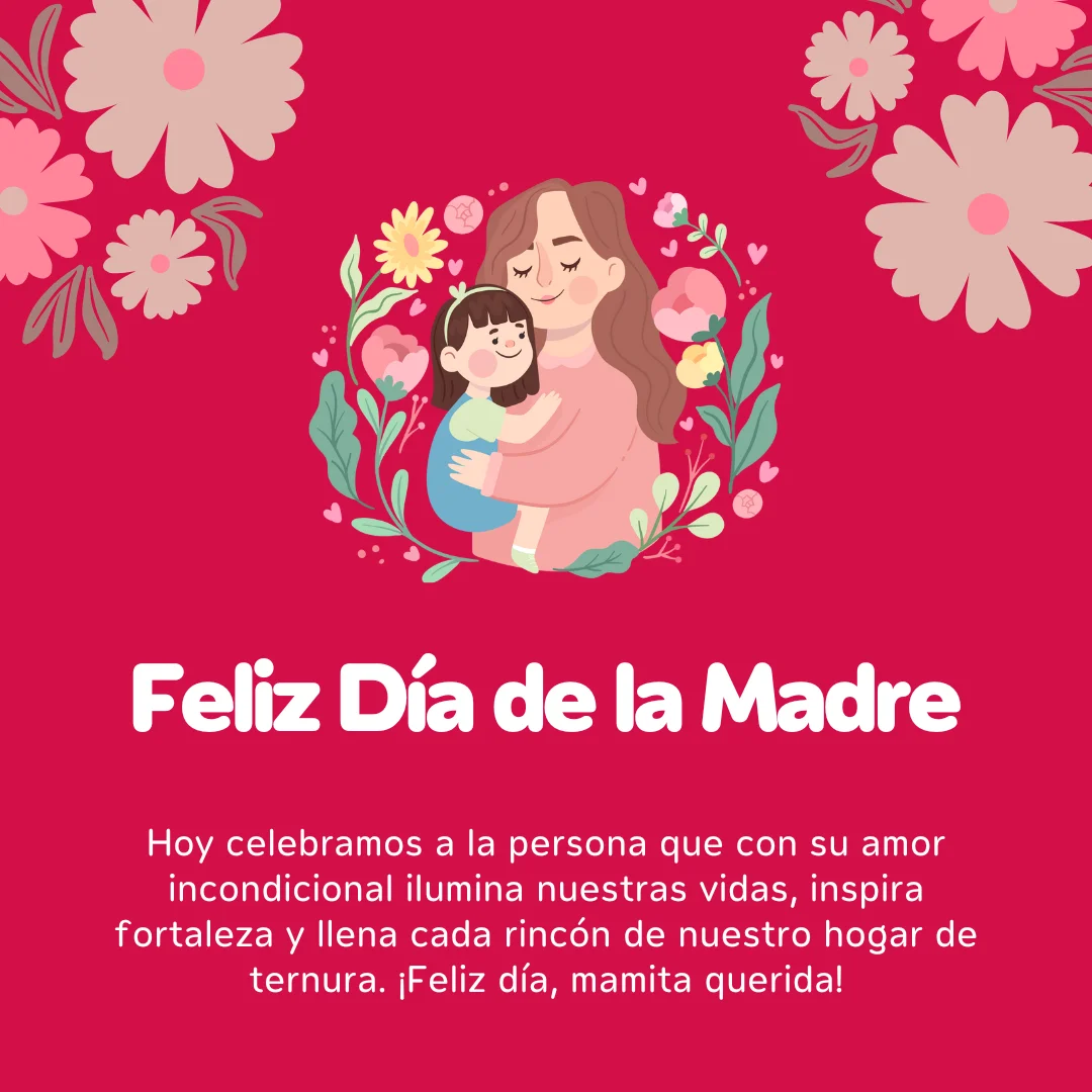 Tarjeta feliz Día de la Madre