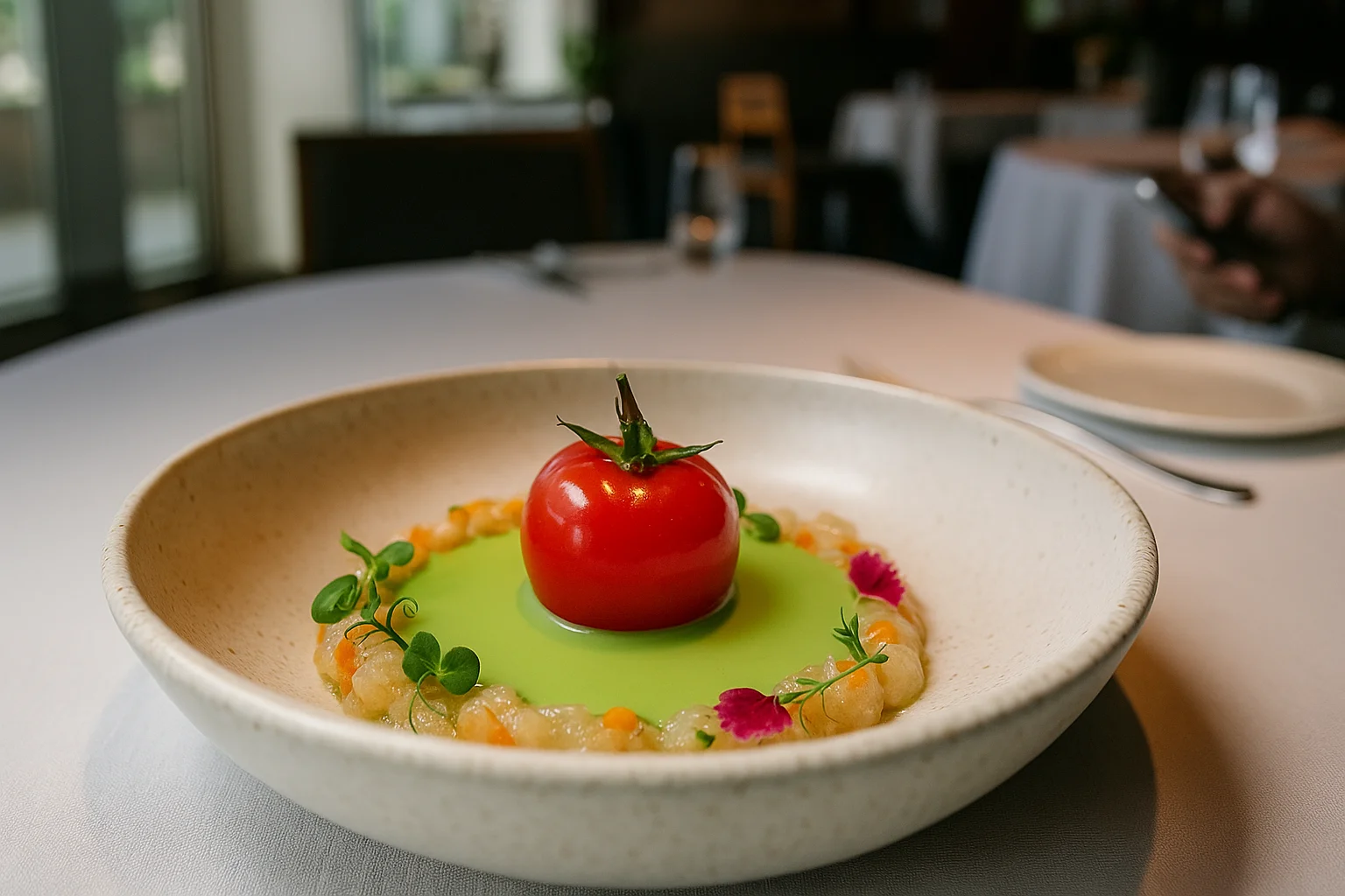 Tomate nitro de Dani García