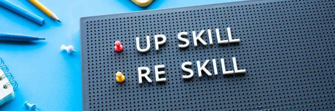Upskilling and reskilling: acquiring and retraining skills