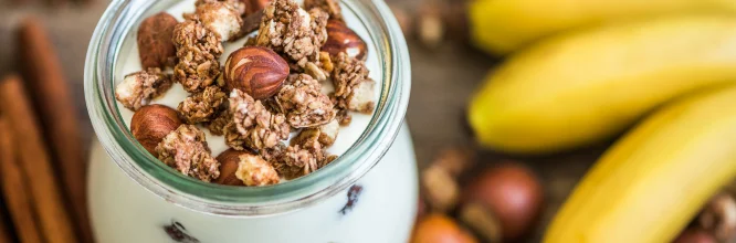 yogur natural con frutos secos